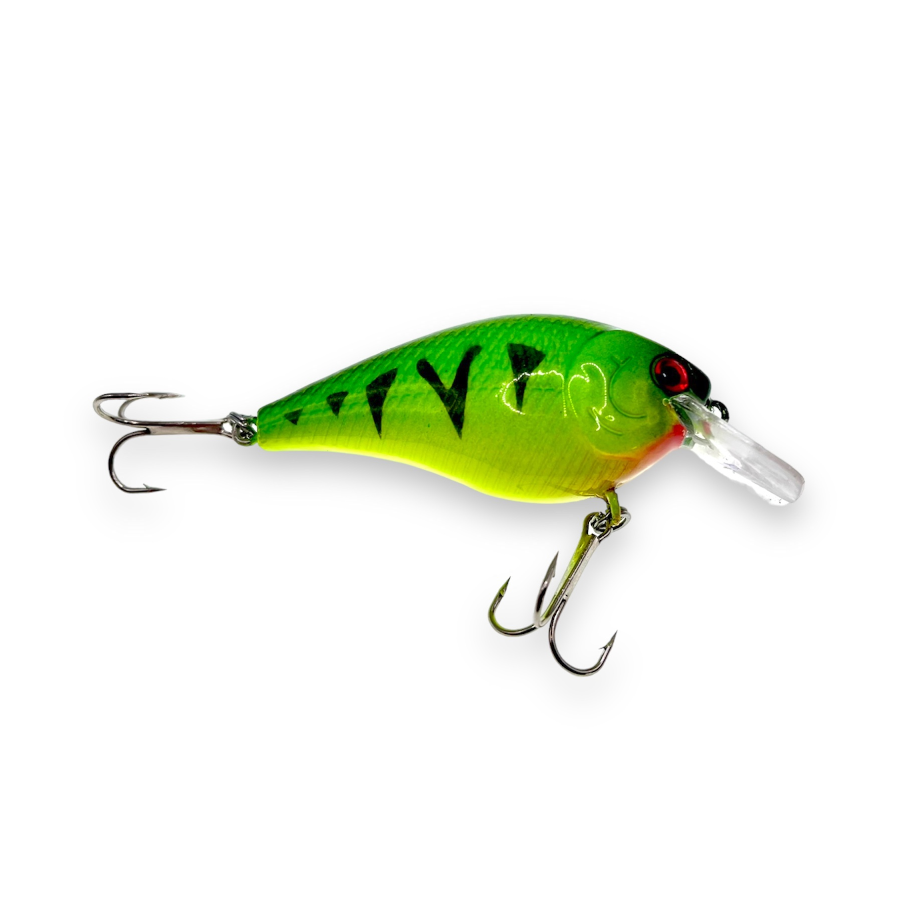 Custom Painted Square Bill Neon Perch